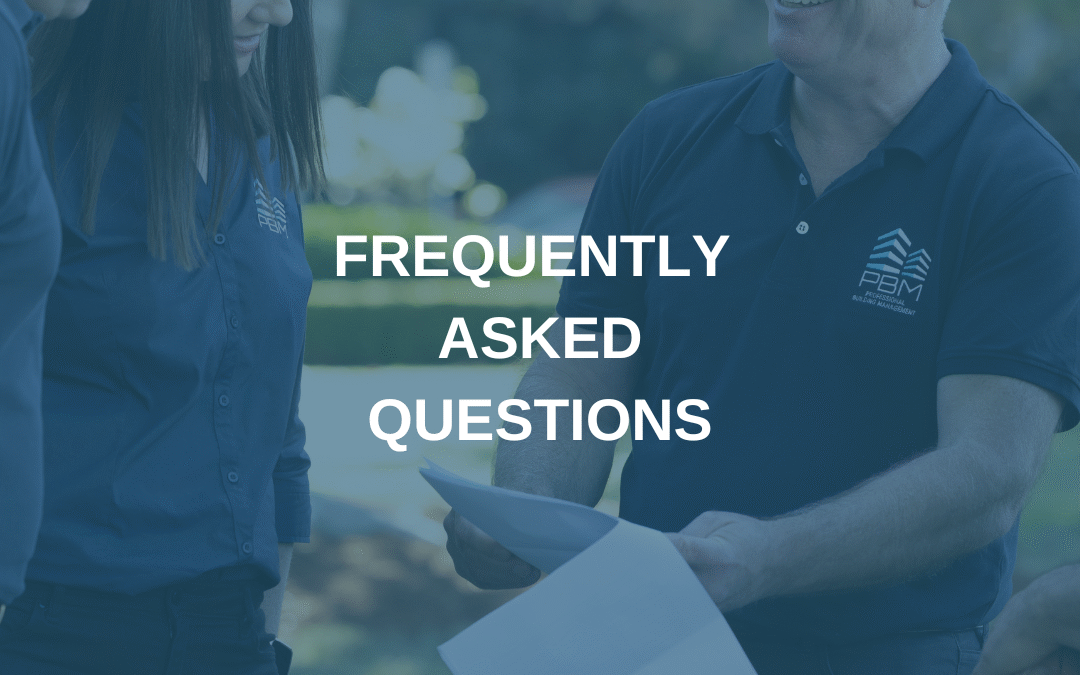PBM’s Most Frequently Asked Questions