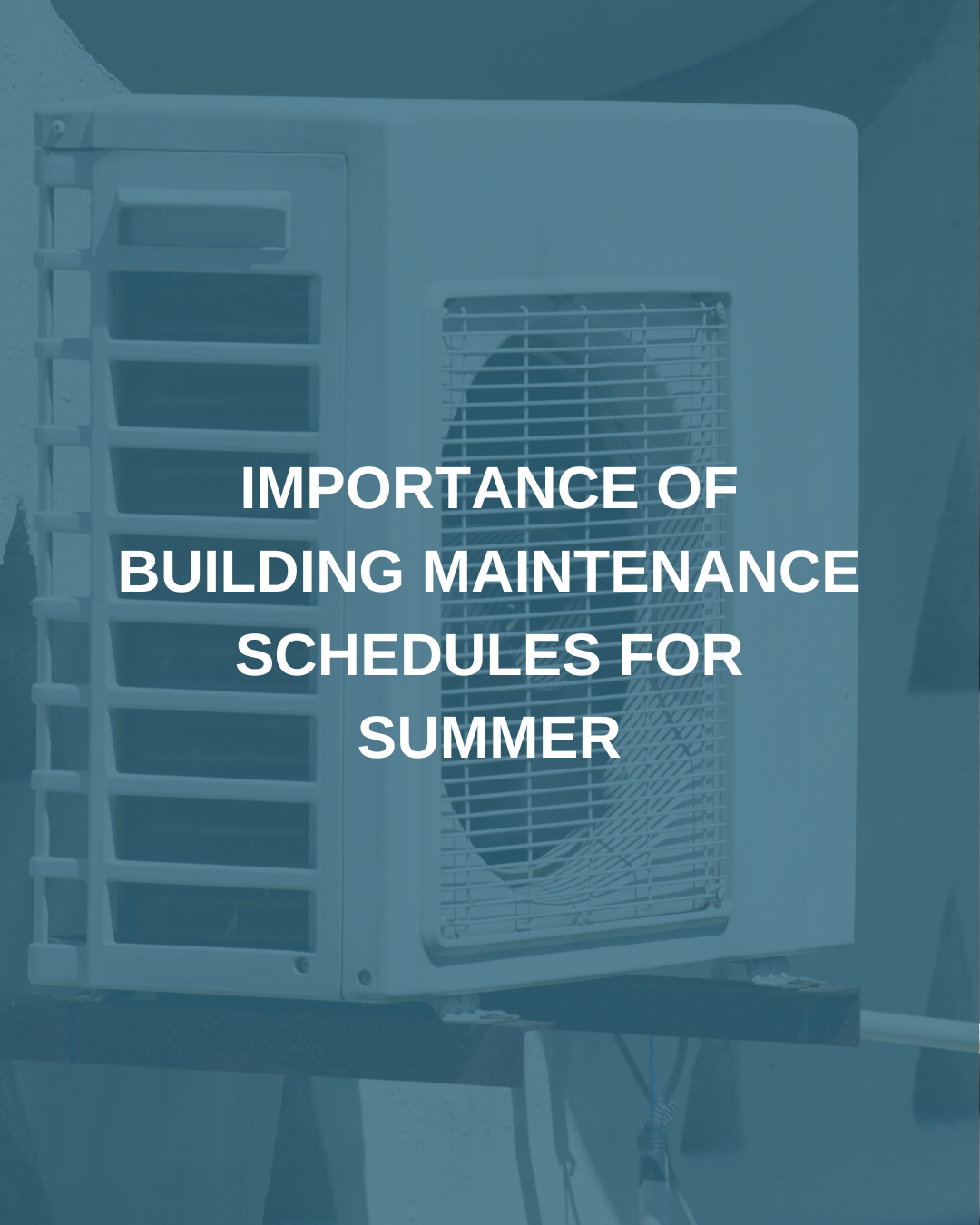 Importance of SUMMER Building Maintenance Schedules